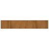 vidaXL Tapis rectangulaire marron 70x400 cm bambou