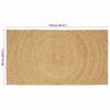 vidaXL Tapis de surface Marron 60 x 110 cm Jute