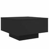 vidaXL Table basse noir 55x55x31 cm bois d'ing&eacute;nierie