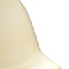 vidaXL Chaises pivotantes &agrave; manger lot de 6 Cr&egrave;me Tissu