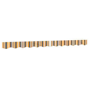 vidaXL Tissu de remplacement de cantonni&egrave;re d&rsquo;auvent rayure jaune gris
