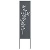 vidaXL &Eacute;cran de confidentialit&eacute; de jardin Anthracite 32 x 140 cm