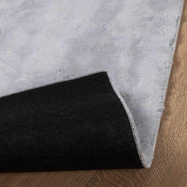 vidaXL Tapis de surface Carr&eacute; Gris 120 x 120 cm