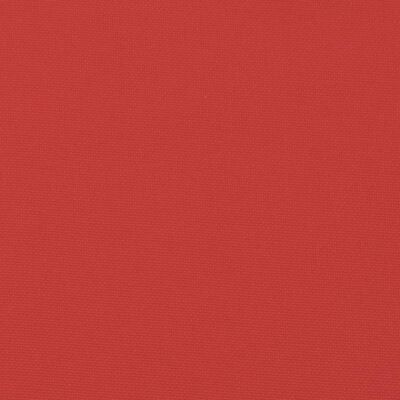 vidaXL Coussins de banc jardin lot de 2 rouge 120x50x7 cm tissu Oxford