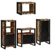 vidaXL Ensemble de mobilier de salle de bain 4 pc Multicolore