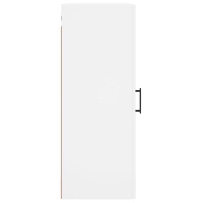 vidaXL Armoire murale blanc 34,5x34x90 cm