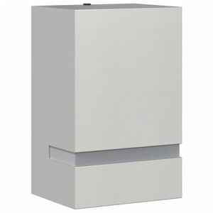 vidaXL Applique murale d'ext&eacute;rieur argent&eacute; acier inoxydable