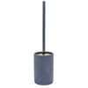 RIDDER Brosse de toilette avec support Gris ciment