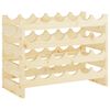 vidaXL Casier &agrave; vin 65x29x46 cm Bois de pin massif