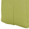 vidaXL Coussin de Dos Vert clair 100 x 24 x 50 cm tissu