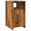 vidaXL Armoire à tiroirs vieux bois 40x50x76 cm bois d'ingénierie