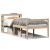 vidaXL Lit pour personne &acirc;g&eacute;e avec t&ecirc;te de lit sans matelas 90x190 cm