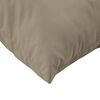 vidaXL Coussins d&eacute;coratifs lot de 4 taupe 40x40 cm Tissu