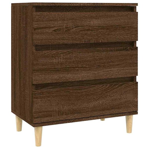 vidaXL Buffet Ch&ecirc;ne marron 60x35x70 cm Bois d'ing&eacute;nierie