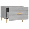 vidaXL Tables basses 2 pcs sonoma gris 50x50x40 cm bois d'ing&eacute;nierie