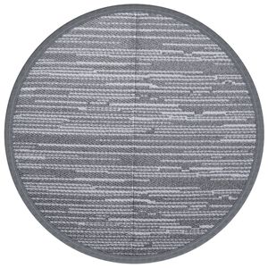 vidaXL Tapis d'ext&eacute;rieur ARAKIL gris &Oslash;200 cm PP