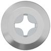 vidaXL Ecrou de verrouillage 12 pcs Nickel M6 x 25 mm Acier