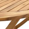 vidaXL Ensemble de salle &agrave; manger pour jardin 5 pcs Marron