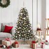 vidaXL Sapin de No&euml;l artificiel Vert 150 cm PVC, plastique et acier