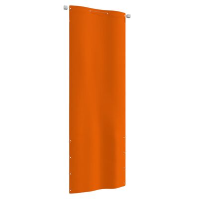 vidaXL Écran de balcon Orange 80x240 cm Tissu Oxford