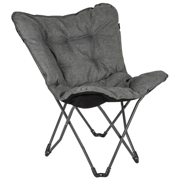 Bo-Camp Chaise papillon Redbridge Anthracite