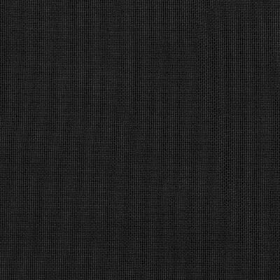vidaXL Rideaux occultants aspect lin avec crochets 2pcs Noir 140x175cm