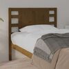 vidaXL T&ecirc;te de lit Marron miel 81x4x100 cm Bois massif de pin