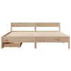vidaXL Cadre de lit sans matelas 180x200 cm bois massif de pin