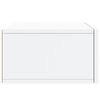 vidaXL Tables de chevet murales 2 pcs blanc 35x35x20 cm