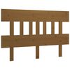 vidaXL T&ecirc;te de lit Marron miel 143,5x3x81 cm Bois massif de pin