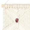vidaXL Cintre mural en macram&eacute; 40x80 cm Coton