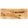 vidaXL Dessus de table 70x30x3,8 cm bord vif bois massif manguier brut