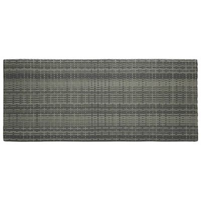 vidaXL Ensemble de bar d'extérieur 9 pcs coussins anthracite Rotin