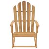 vidaXL Chaises &agrave; bascule Adirondack lot de 2 Bois de teck massif