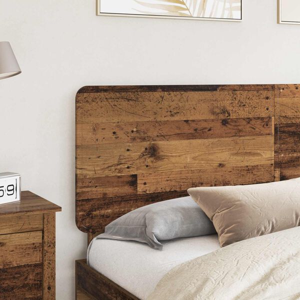 vidaXL T&ecirc;te de lit Bois Ancien 200 cm Bois d'ing&eacute;nierie