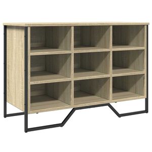 vidaXL Armoire &agrave; chaussures ch&ecirc;ne sonoma 90x38x61,5 cm bois ing&eacute;nierie