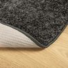 vidaXL Tapis ISTAN &agrave; poils longs aspect brillant anthracite &Oslash; 200 cm