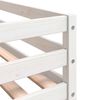 vidaXL Lit superpos&eacute; sans matelas rose 75x190 cm bois de pin massif