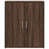 vidaXL Buffet ch&ecirc;ne marron 60x31x70 cm bois d'ing&eacute;nierie