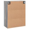 vidaXL Armoires murales 2 pcs sonoma gris bois d'ing&eacute;nierie