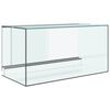 vidaXL Terrarium avec stockage Transparent 80 x 40 x 40 cm Verre
