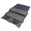 Outwell Sac de couchage double Contour Lux Bleu imp&eacute;rial