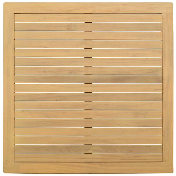 vidaXL Table basse de jardin 85x85x45 cm Bois solide d'acacia