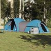 vidaXL Tente de camping 5 personnes bleu imperm&eacute;able