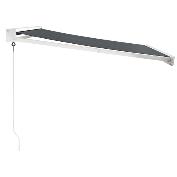 vidaXL Auvent r&eacute;tractable anthracite 3x2,5 m tissu et aluminium