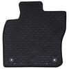 vidaXL Tapis de voiture 2 pcs Noir Adapt&eacute; pour VW CADDY 2020-