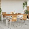 vidaXL Table&agrave;manger Marron 180 x 90 x 75 cm Bois d'Acacia Massif
