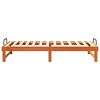 vidaXL Cadre de lit Marron 90 x 200 cm Pin massif