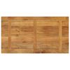 vidaXL Dessus de table 110x50x2,5cm rectangulaire bois massif manguier