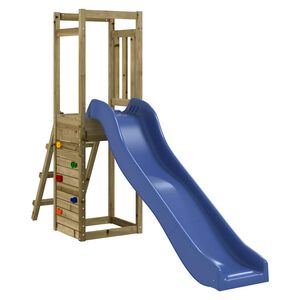 vidaXL Aire de jeux d'ext&eacute;rieur bois de pin impr&eacute;gn&eacute;